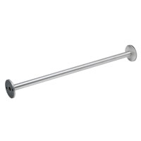 Bradley Bx Shower Curtain Rod w/ Concealed Mounting - 1-1/4